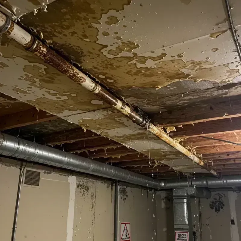 Ceiling Water Damage Repair in South Waverly, PA