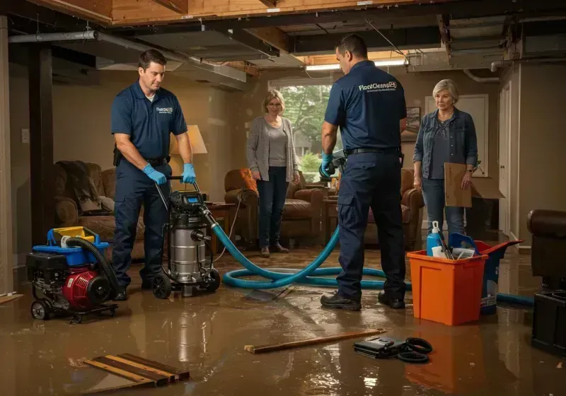 Basement Water Extraction and Removal Techniques process in South Waverly, PA