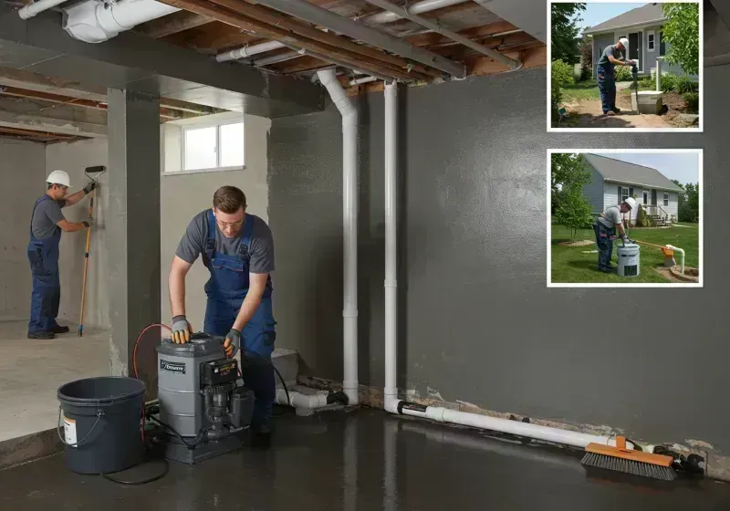 Basement Waterproofing and Flood Prevention process in South Waverly, PA